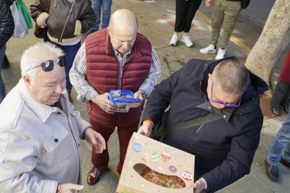 Ganadores de la subasta.