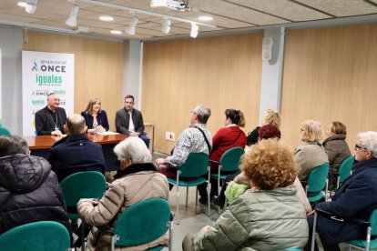 El obispo, en la ONCE