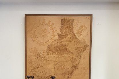 Mueble rescatado por José Luis, amante de las antigüedades.