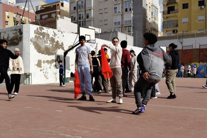 II Día de Juegos por la Paz del IES Galileo de Almería.