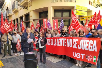 Los sindicatos se movilizan en defensa de los derechos sociales.