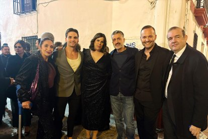 Anuska Martínez, Agus Ibarra, Almudena Morales, Kurro González, Francisco Conde y Enrique Iznaola.