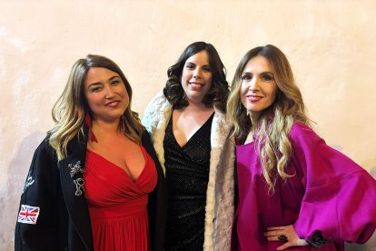 Nuria Vargas, Almudena Morales y Sauce Ena.
