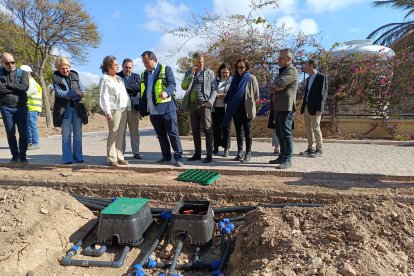 La consejera conoce de primera mano el mecanismo de riego