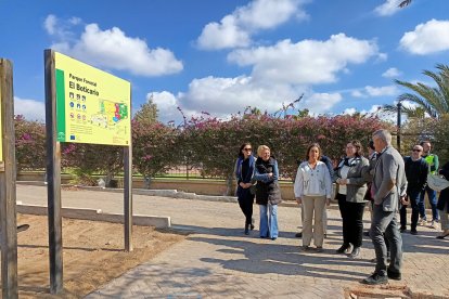Visita a los trabajos en marcha en El Boticario