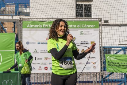 Magdalena Cantero, presidenta de la Asociación Española Contra el Cáncer en Almería.