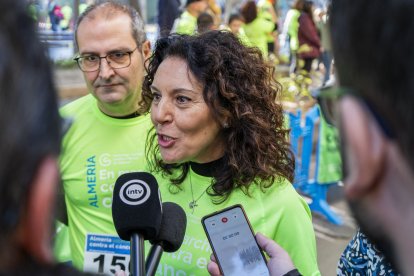 Magdalena Cantero, presidenta de la Asociación Española Contra el Cáncer en Almería.