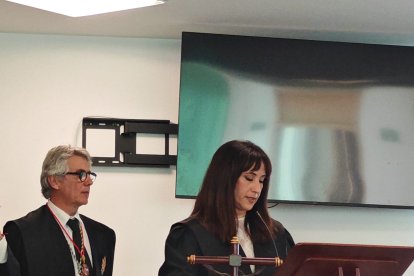 Foto de familia de los miembros del Colegio de Abogados de Almería