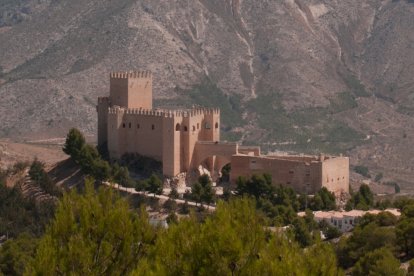 Vista del Castillo del Marqués de los Vélez de Vélez Blanco.