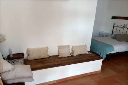 Interior de una de las habitaciones de 'El Valle Perdido'.
