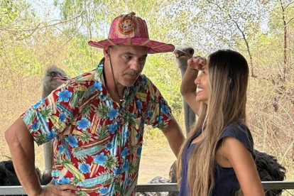 Frank Cuesta junto a su exmujer Yuyee