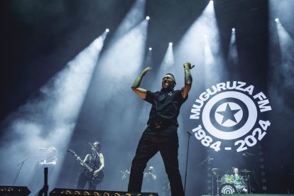 Fermín Muguruza en una actuación reciente.