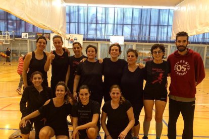 Primer partido amistoso del sénior femenino de El Toyo Basket contra Tabernas el 28 de noviembre de 2016.