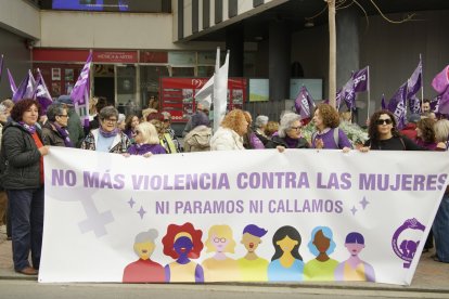 Manifestación 8M en Almería.