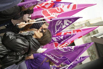 Manifestación 8M en Almería.