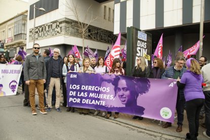 Manifestación 8M en Almería.