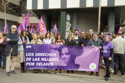 Manifestación 8M en Almería.
