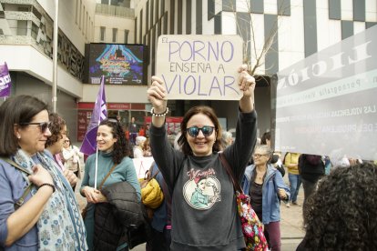 Manifestación 8M en Almería.