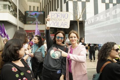 Manifestación 8M en Almería.
