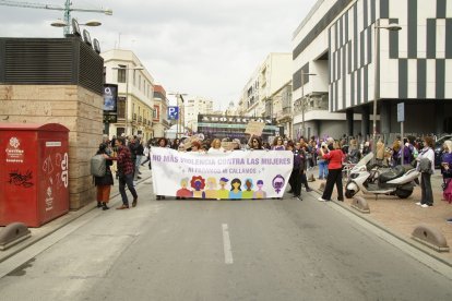 Manifestación 8M en Almería.