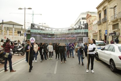 Manifestación 8M en Almería.