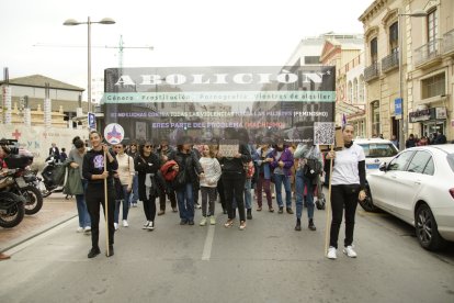 Manifestación 8M en Almería.