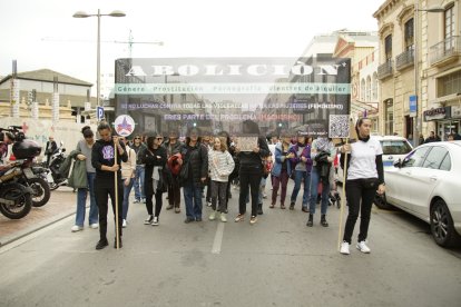 Manifestación 8M en Almería.
