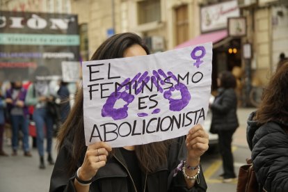 Manifestación 8M en Almería.