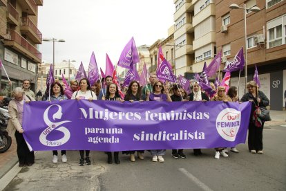 Manifestación 8M en Almería.