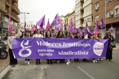 Manifestación 8M en Almería.