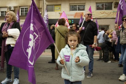 Manifestación 8M en Almería.