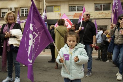 Manifestación 8M en Almería.