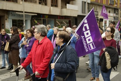 Manifestación 8M en Almería.