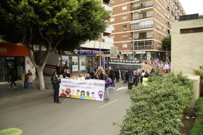 Manifestación 8M en Almería.