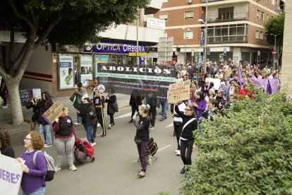 Manifestación 8M en Almería.