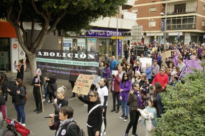 Manifestación 8M en Almería.