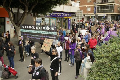 Manifestación 8M en Almería.