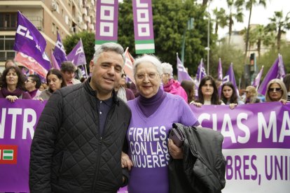 Manifestación 8M en Almería.