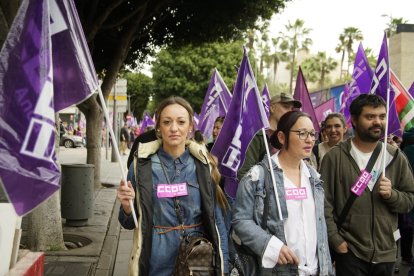 Manifestación 8M en Almería.