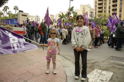 Manifestación 8M en Almería.