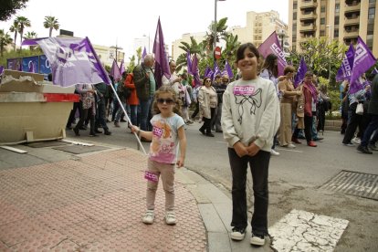 Manifestación 8M en Almería.
