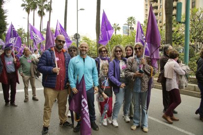 Manifestación 8M en Almería.