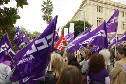 Manifestación 8M en Almería.