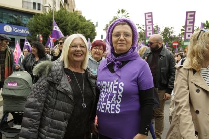 Manifestación 8M en Almería.