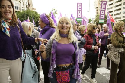 Manifestación 8M en Almería.