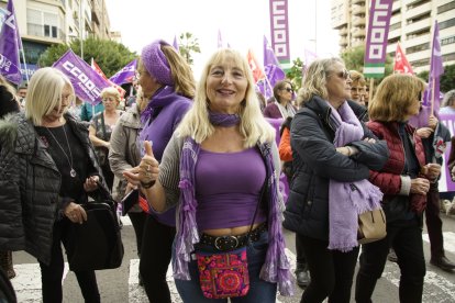 Manifestación 8M en Almería.