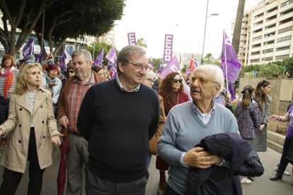Manifestación 8M en Almería.