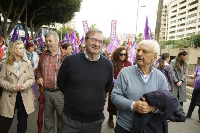 Manifestación 8M en Almería.