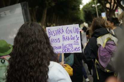Manifestación 8M en Almería.