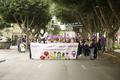 Manifestación 8M en Almería.